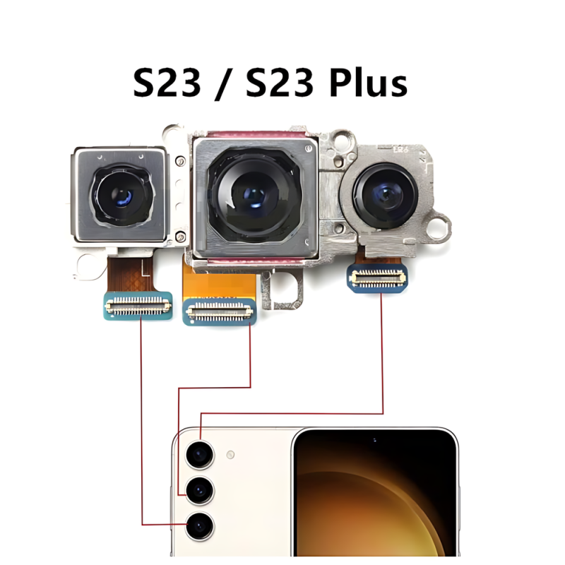 Fotocamera TELEOBIETTIVO PERISCOPIO 10MP ORIGINALE Per Samsung S23 5G S911B S23Plus S916B S24 5G S921B S24Plus 5G S926B S25 5G S931B