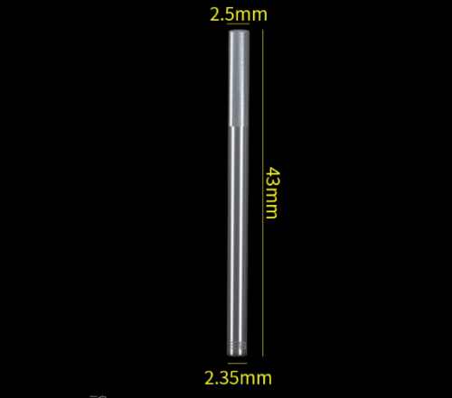 1 penna abrasiva universale, testa abrasiva da 2,5 mm