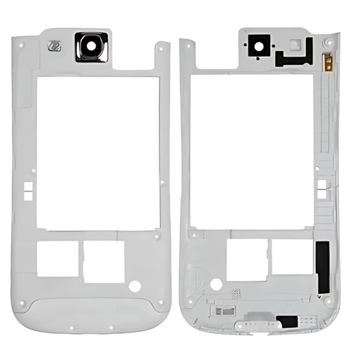 Samsung S3 i9300 Frame Cornice Centrale Bianco