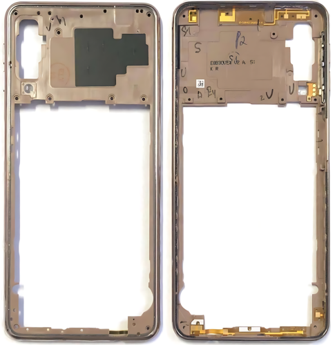 Samsung A7 2018 A750F Frame Cornice Centrale Oro