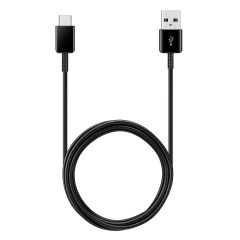 USB 三星 1.2 USB A 充电头转USB C充电头数据线 黑色