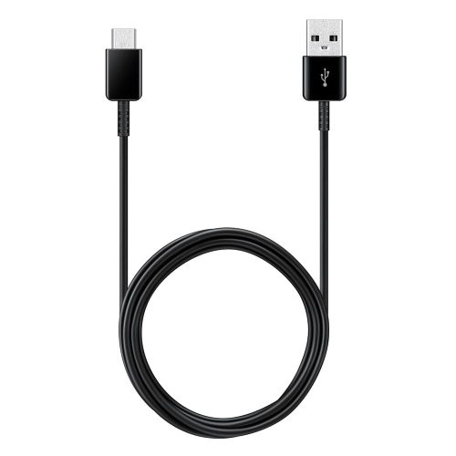 Cavo dati Samsung USB 1.2 da caricabatterie USB A a caricabatterie USB C Nero