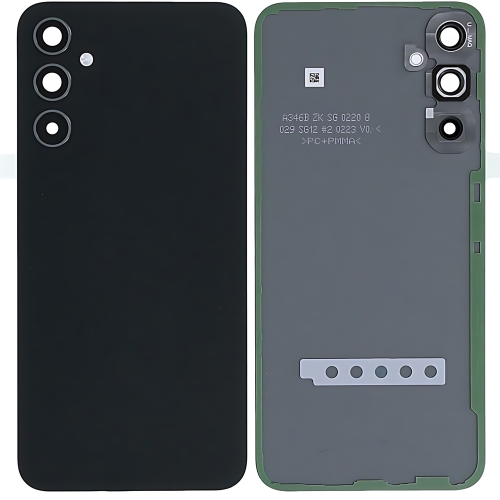 Samsung A346B A34 5G 2023 原装后盖带镜片 灰黑