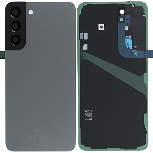 Samsung S22Plus S906B Cover Posteriore + Supporto Fotocamera Grigio