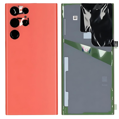 Samsung S22Ultra 5G S908B 后盖带镜片 红
