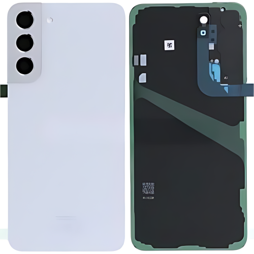 Samsung S22Plus S906B Cover Posteriore + Supporto Fotocamera Bianco