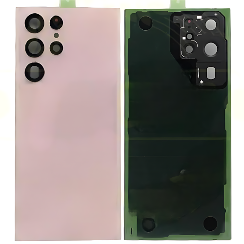 Samsung S22Ultra 5G S908B 后盖带镜片 粉红