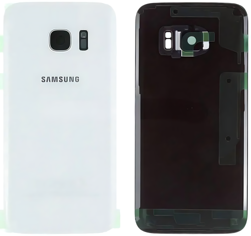 Samsung S7 G930F 后盖带镜片 白