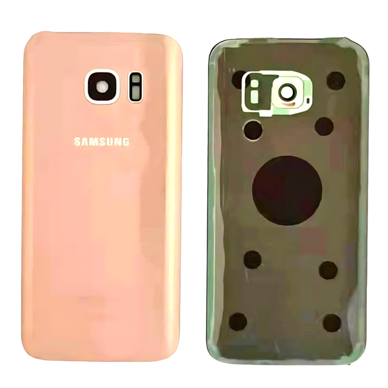 Samsung S7 G930F 后盖带镜片 粉红