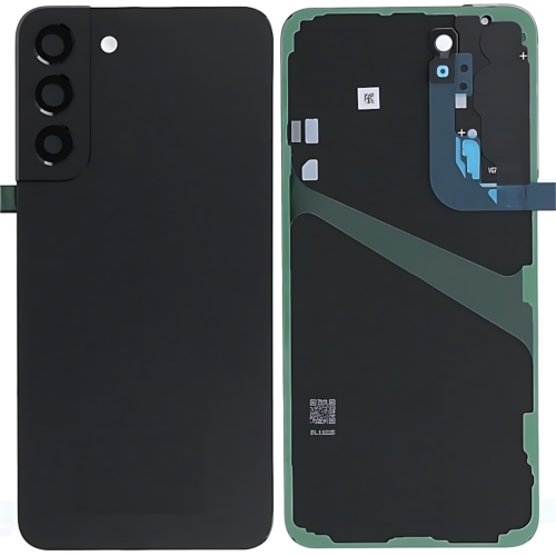 Samsung S22Plus S906B Cover Posteriore + Supporto Fotocamera Nero