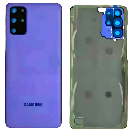 Samsung S20Plus 4G S20Plus 5G G985F G986B 后盖带镜片 极光蓝