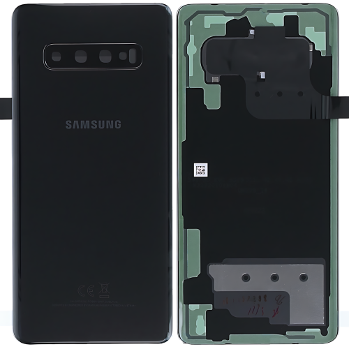 Samsung S10Plus G975F Cover Posteriore + Supporto Fotocamera Nero
