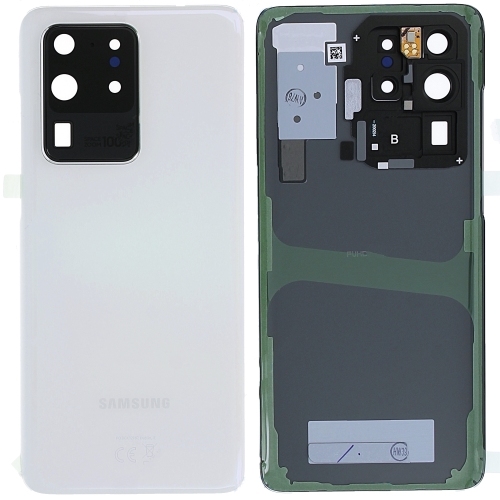 Samsung S20Ultra 5G G988B 后盖带镜片 白