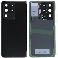 Samsung S20Ultra 5G G988B Cover Posteriore + Supporto Fotocamera Nero
