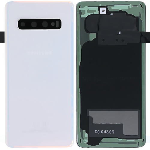 Samsung S10 G973F 后盖带镜片 白