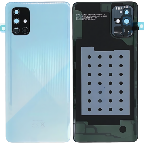 Samsung A715F A71 2020 后盖带镜片 天蓝色