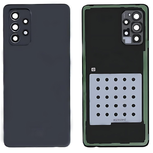 Samsung A725F A72 4G 2021 A726B A72 5G 2021 原装后盖带镜片 黑
