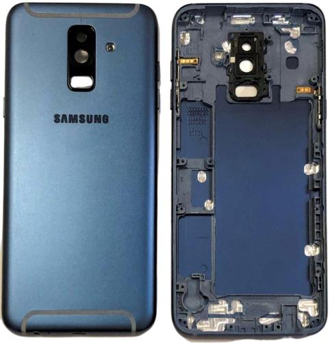Samsung A605F A6Plus 2018 Cover Posteriore Blu
