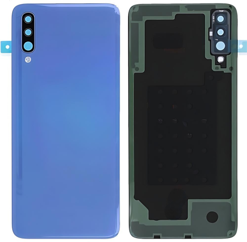 Samsung A505F A50 2019 Cover Posteriore + Supporto Fotocamera Blu