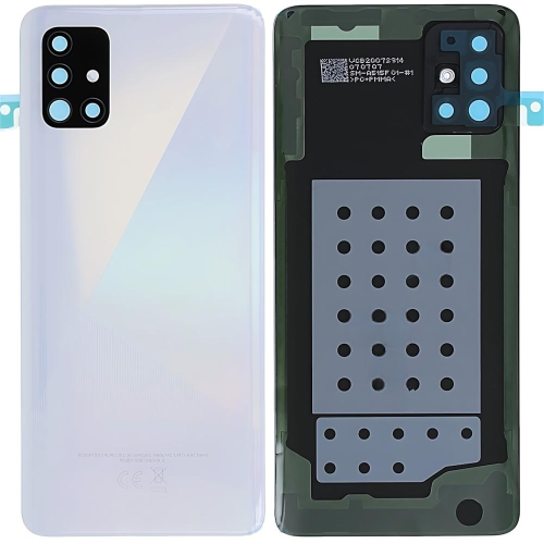 Samsung A515F A51 2020 原装后盖带镜片 白