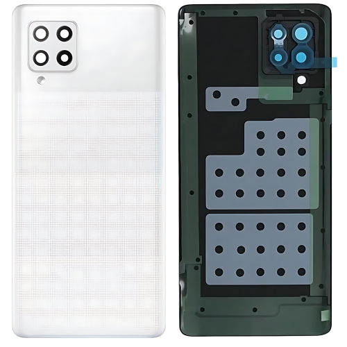 Samsung A426B A42 5G 2020 Cover Posteriore + Supporto Fotocamera Bianco