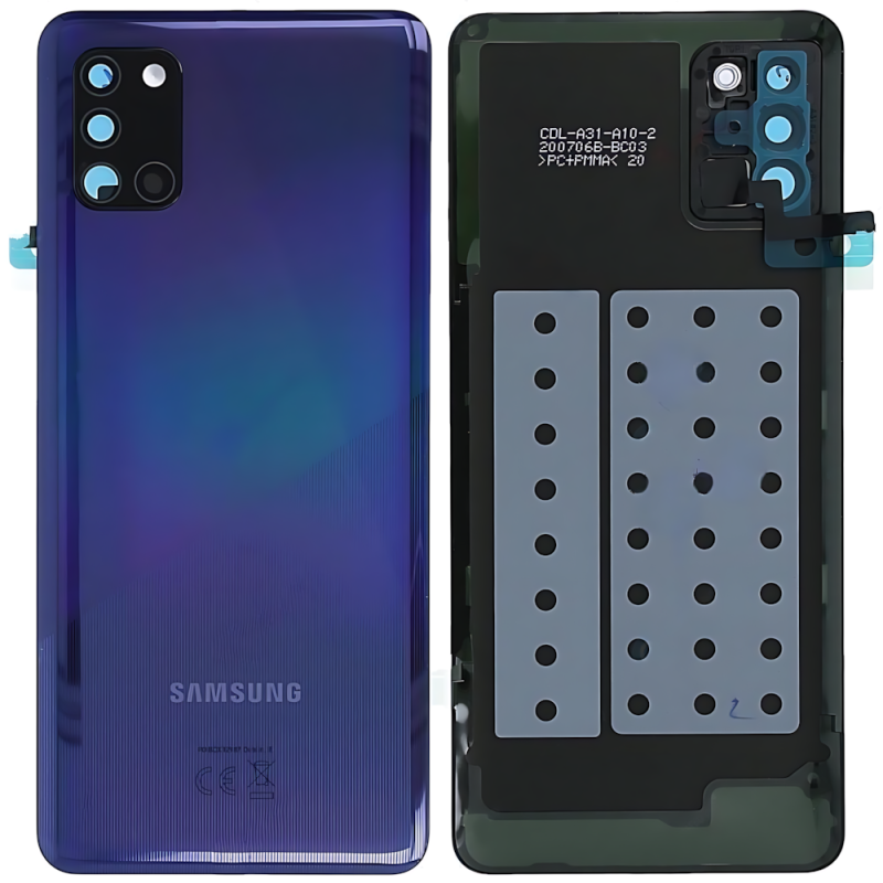 Samsung A315F A31 2020 后盖带镜片 蓝