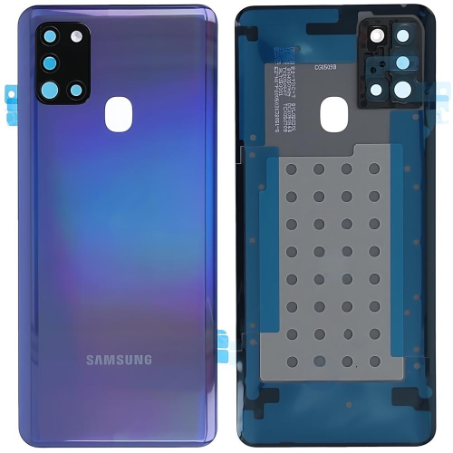 Samsung A217F A21S 2020 后盖带镜片 蓝