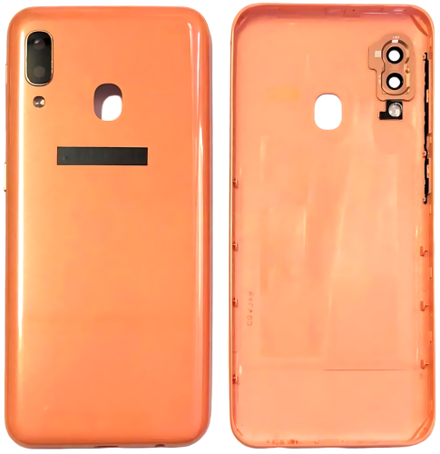 Samsung A202F A20E 2019 后盖 桔黄