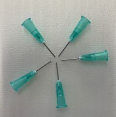 Ago per macchina dosatrice a testa piatta da 0.8 mm (5 pezzi per confezione, colori casuali)
