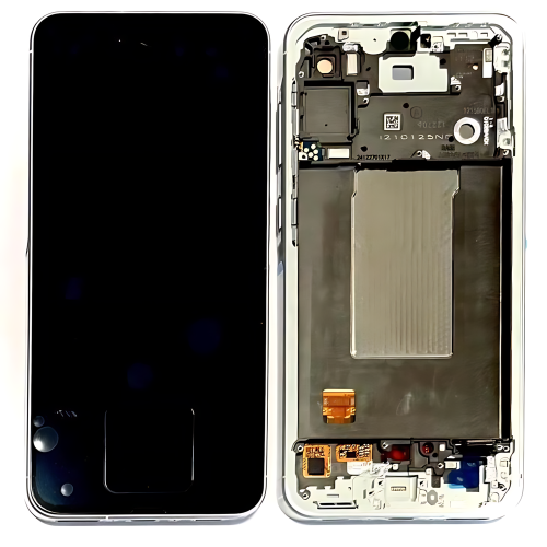 Samsung A566B A56 5G Display OLED + Cornice Grigio