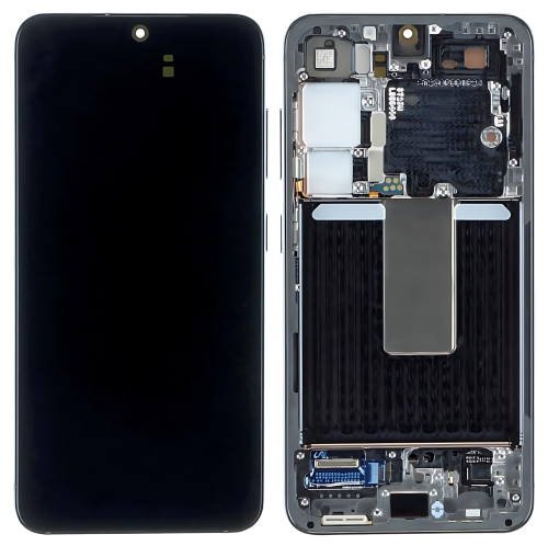 Samsung S23 5G S911B Display Originale + Frame Service Pack Graphite Gray