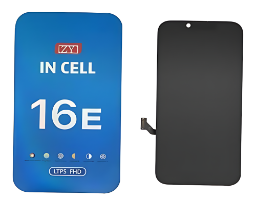 IPhone 16E IPhone 17E Display Completo Compatibile ZY Nero FHD (LTPS) 1080P (FREQUENZA DI AGGIORNAMENTO: 120HZ)