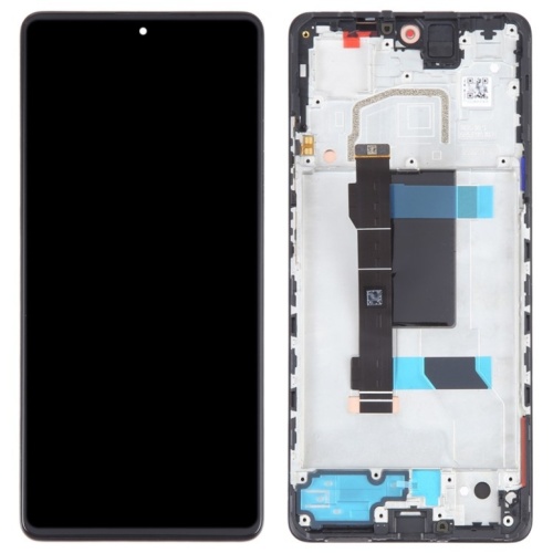 Xiaomi Redmi Note 12Pro 5G 22101316G 22101316C 22101316I 23013RK75C Poco X5Pro 5G 22101320G 22101320I Display ORIGINALE + Frame Nero