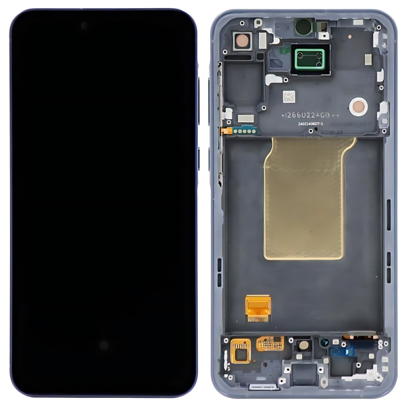 Samsung A556B A55 5G 2024 国产OLED带框 黑/深海蓝