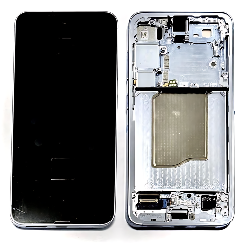 Samsung S25 5G S931B Display Originale + Frame Service Pack Blu Ghiaccio (Assemblato)