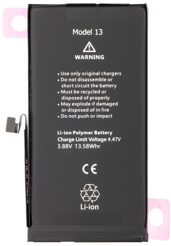 IPhone 13 高容量电池 3510MAH (DEJI 工厂生产，没Logo)