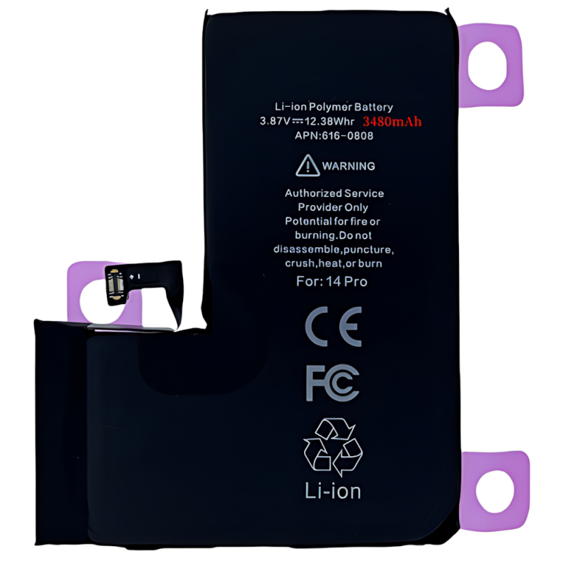 IPhone 14Pro 高容量电池 3510MAH (DEJI 工厂生产，没Logo)