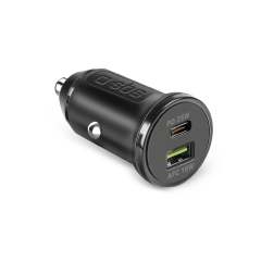 SBS Car Charger 25 WATT Nero