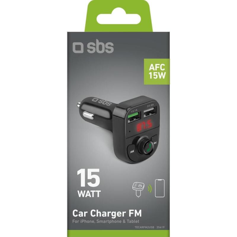 SBS Car Charger FM