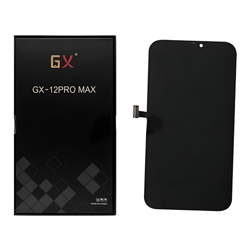 IPhone 12Pro Max Display Completo Compatibile OLED SOFT GX Nero