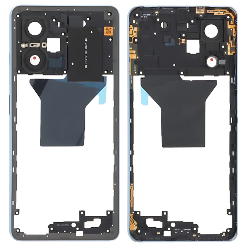 Xiaomi Redmi Note 12Pro 5G Frame Cornice Centrale Blu 22101316C 22101316I 23013RK75C 22101316G