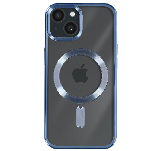 IPhone 15 Cover Magnetica Blu
