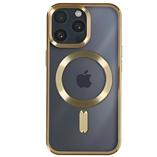 IPhone 15Pro Max Cover Magnetica Oro
