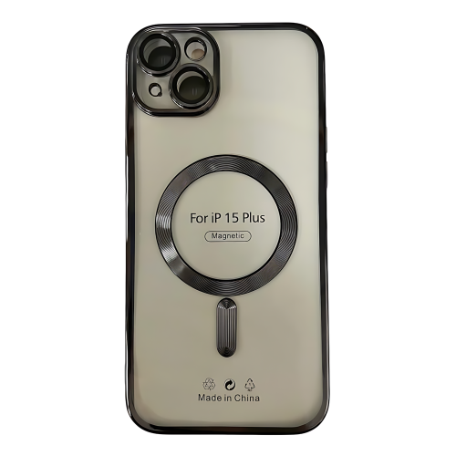 IPhone 15Plus Cover Magnetica Nero