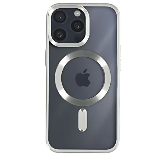 IPhone 15Pro Cover Magnetica Gray