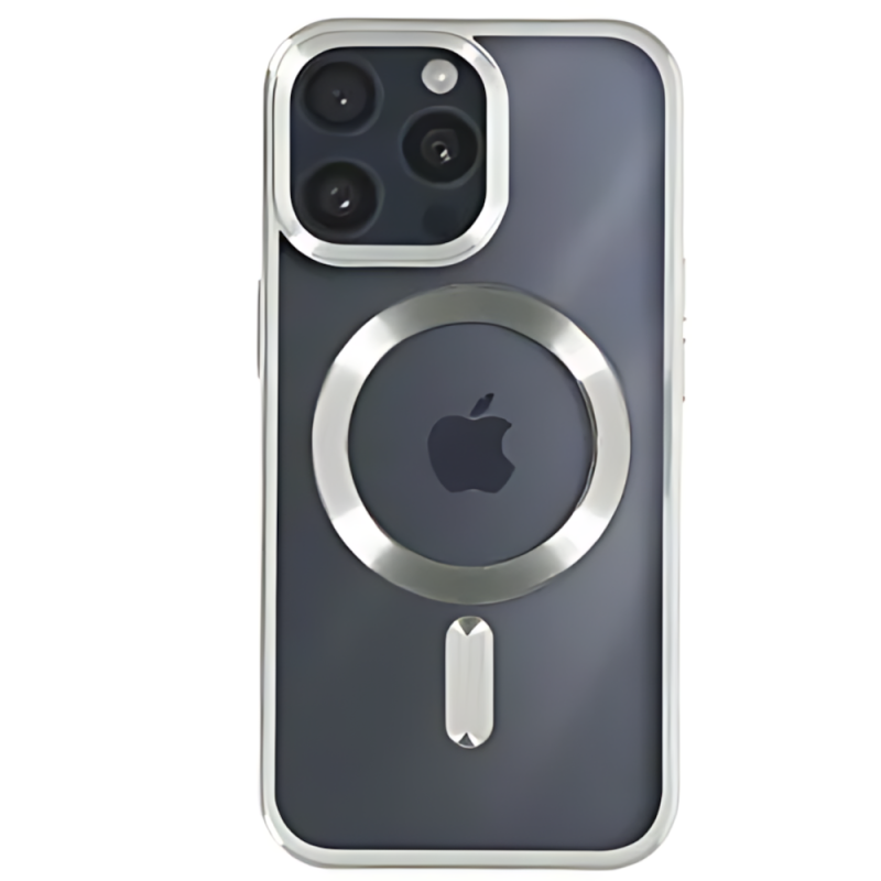 IPhone 15Pro Cover Magnetica Gray