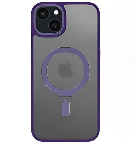 IPhone 15Plus Cover Magnetica Viola