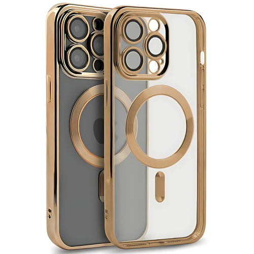 IPhone 14Pro Cover Magnetica Oro