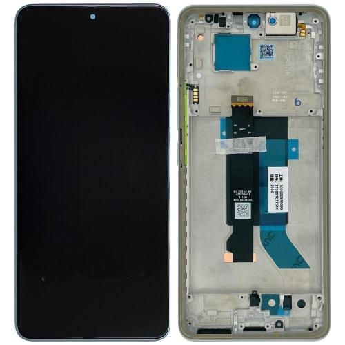 Xiaomi Redmi Note 14Pro 5G 24090RA29G Poco X7 24095PCADG (200mp) Display ORIGINALE + Cornice Verde Blu