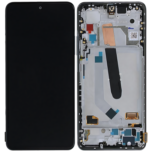 Xiaomi Mi 11i Mi 11Pro Mi 11X Pro M2012K11G M2012K11I Poco Phone F3 Poco F3 M2012K11AG Display ORIGINALE + Frame Nero